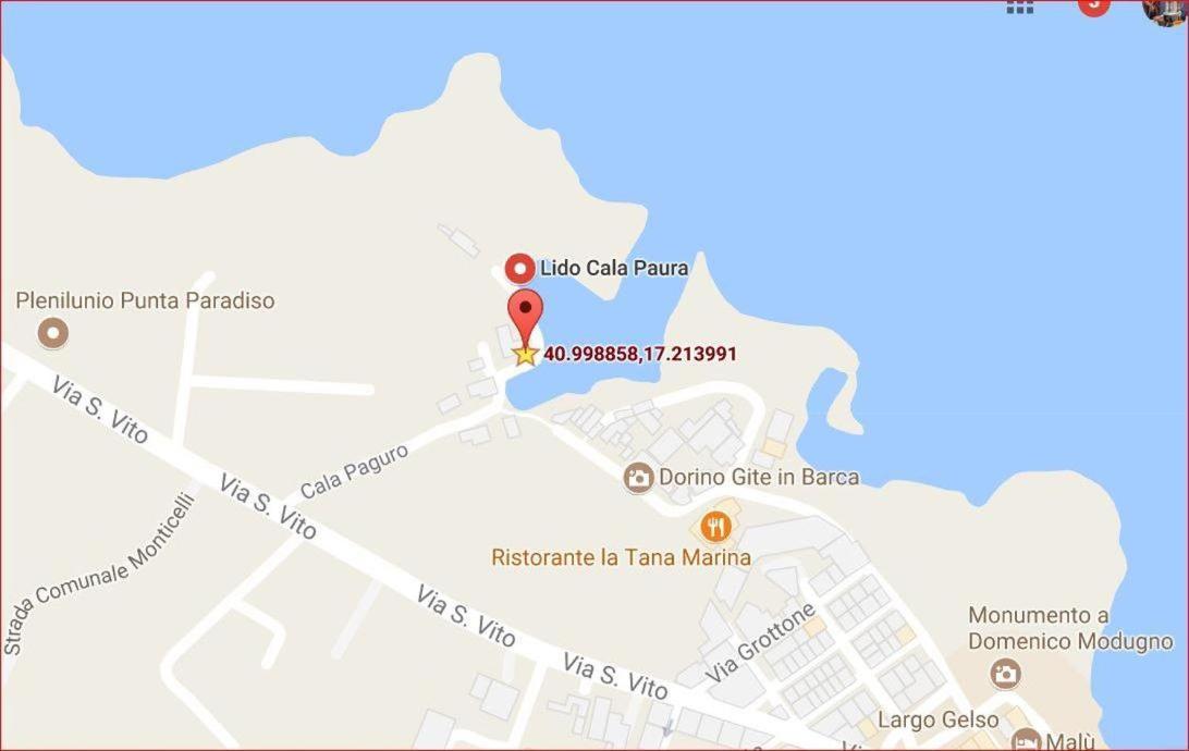 滨海波利尼亚诺Rifugio Del Marinaio - Sul Mare别墅 外观 照片